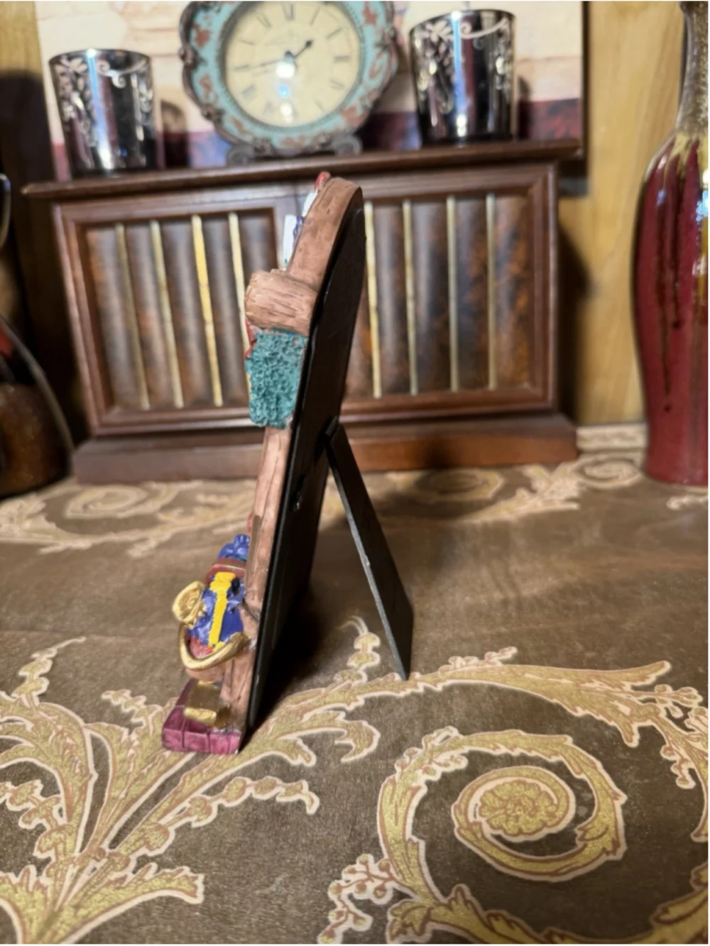 The Unique Collection Christmas Decor Snowman Picture Frame For 3.5x5